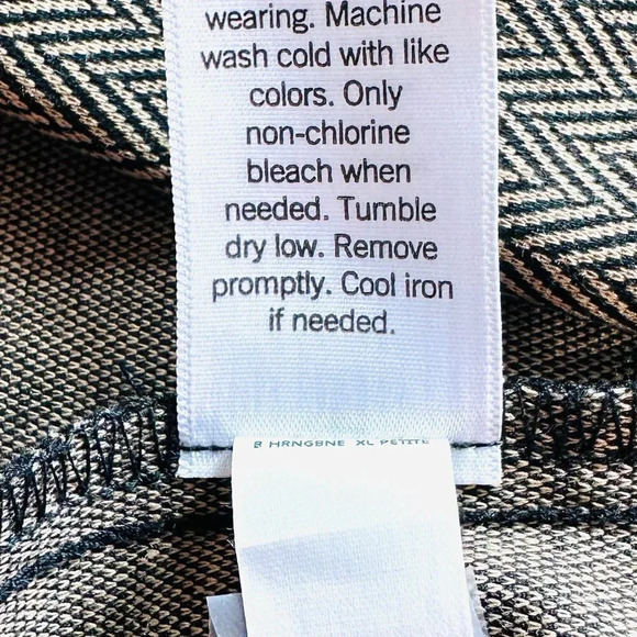 NWT CROFT & BARROW Women Long Sleeve One Button Brown Blazer Jacket Size PXL - Picture 14 of 14